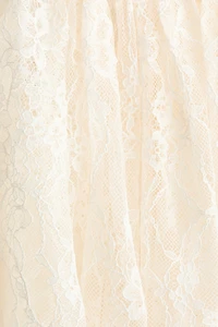 Blouse grande taille en dentelle