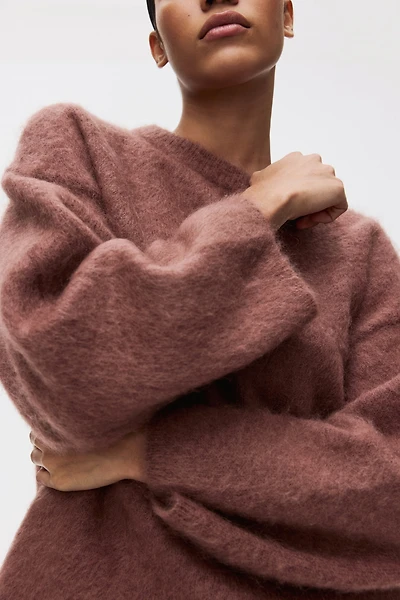 Oversized Mohair-Blend Sweater