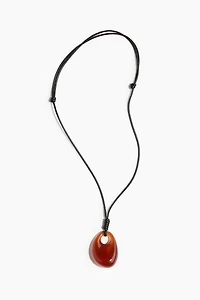 Cord Necklace with Pendant