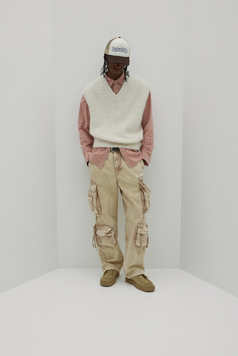 Jean cargo ample
