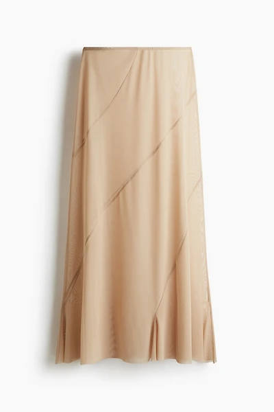 Jupe longue en filet