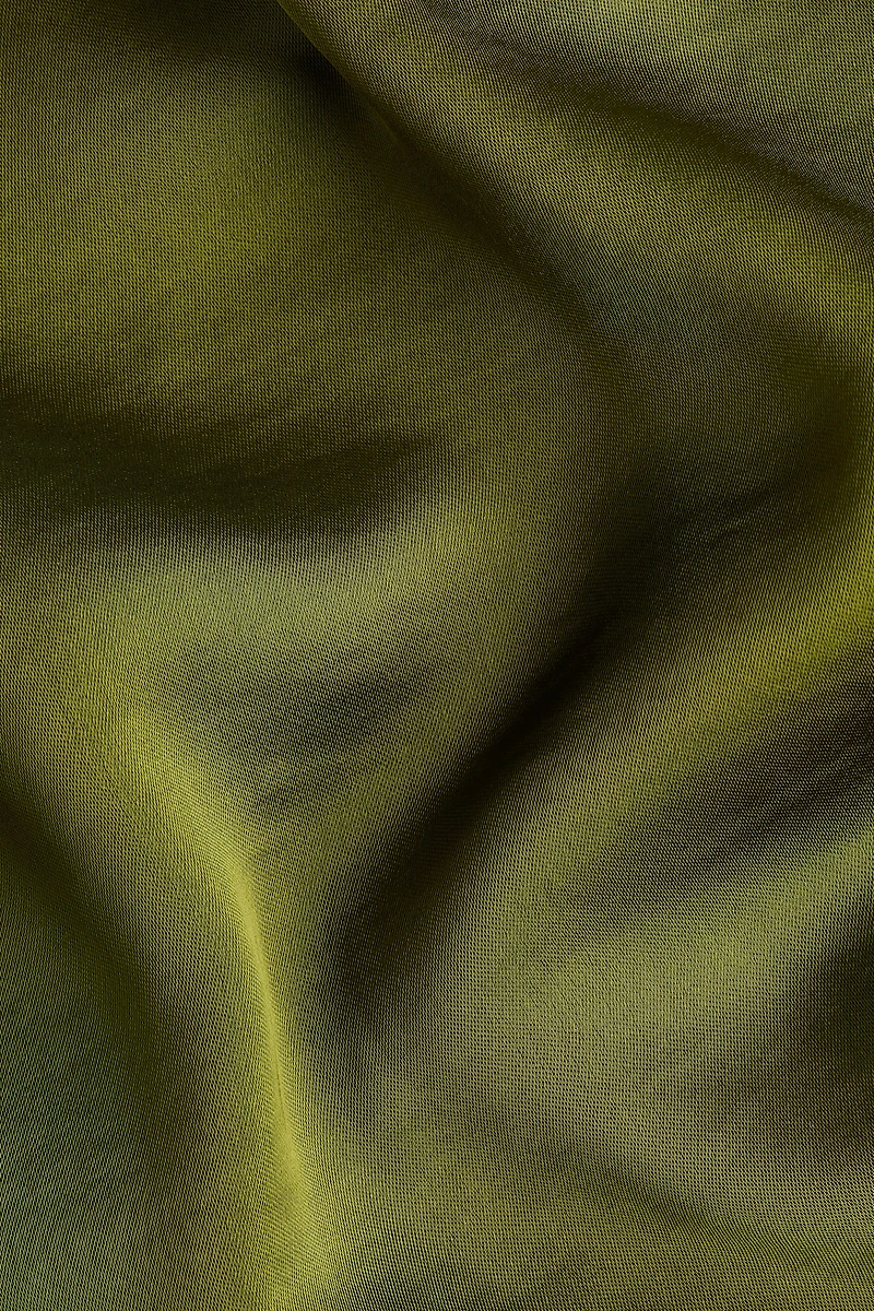 Robe froncée à dos nu