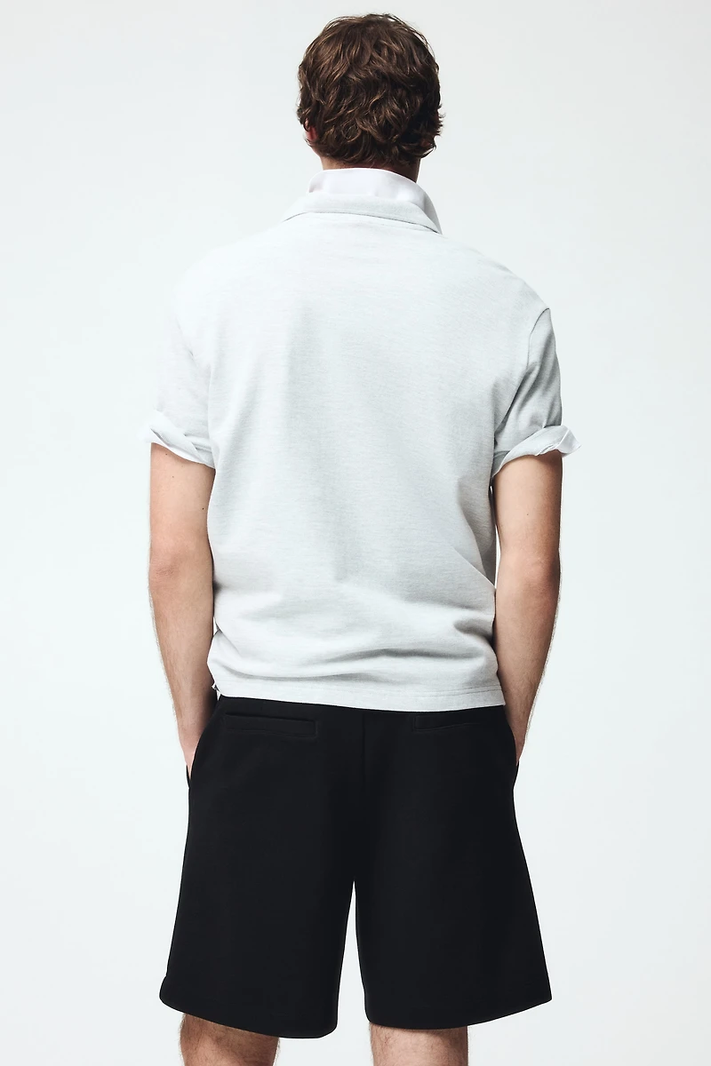 Short classique en interlock