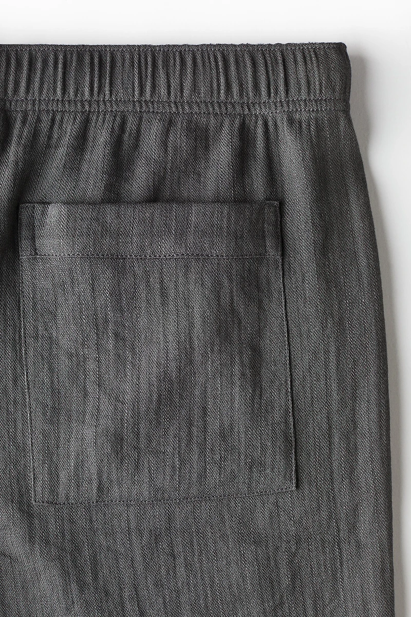 Loose-Fit Cotton Shorts