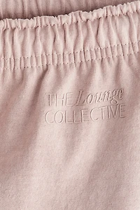 Pantalon en coton à l'aspect délavé