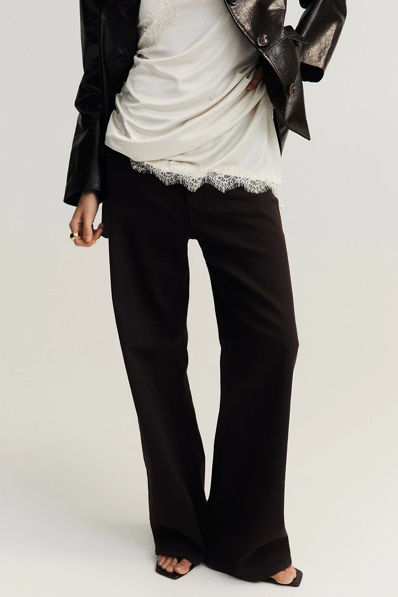 Wide High Waist Jeans