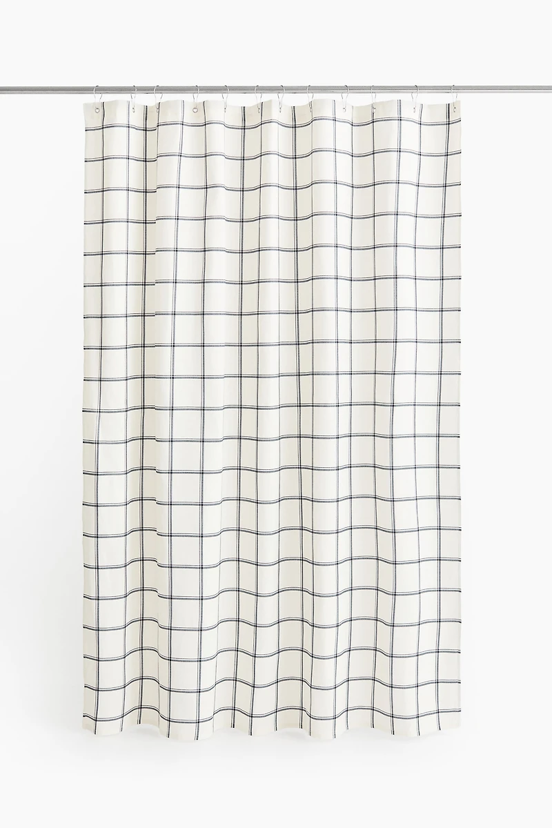 Patterned Shower Curtain