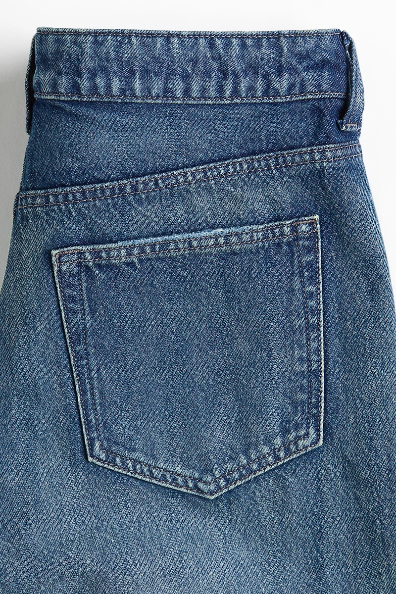 Denim Bermuda Shorts