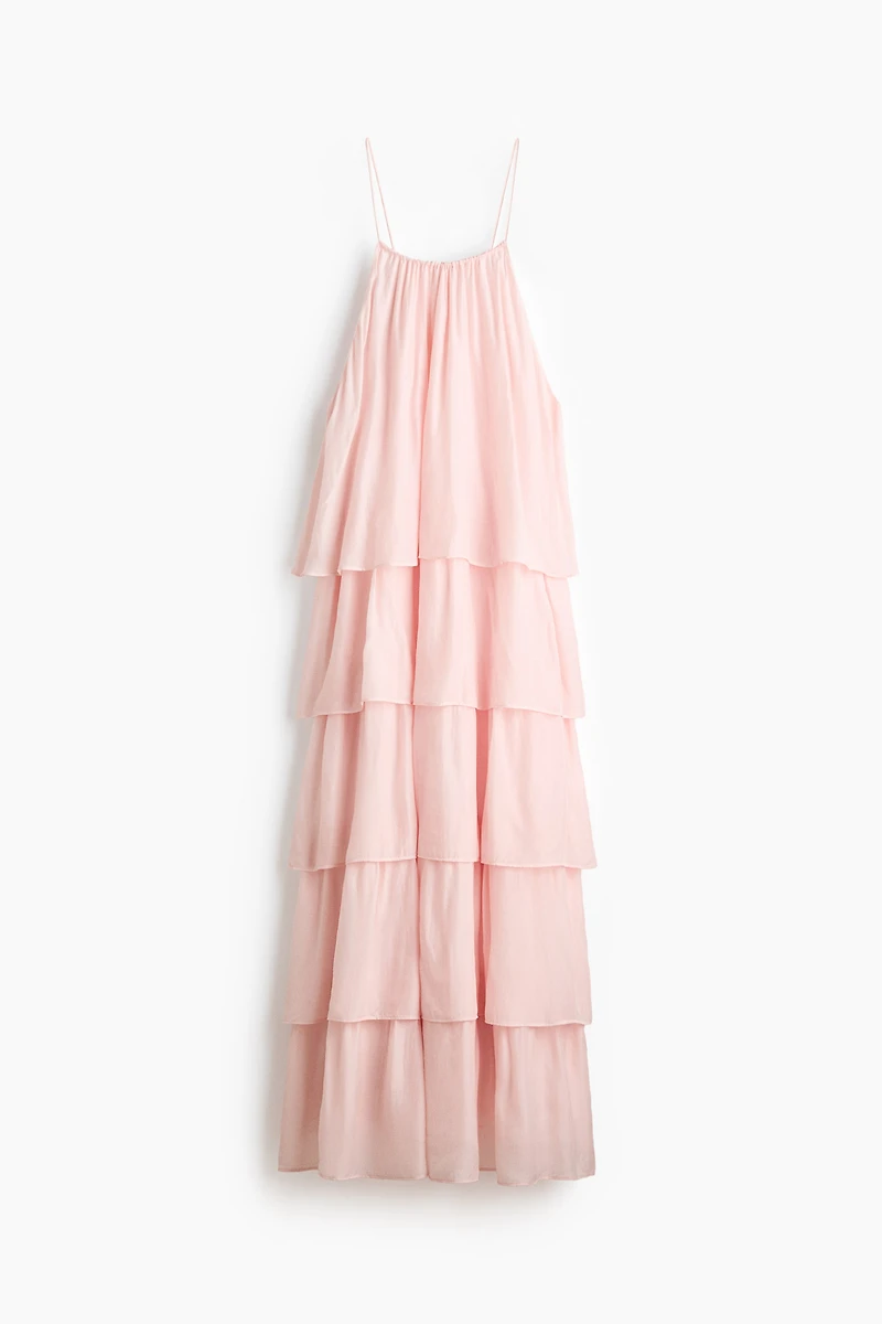 Tiered Strappy Dress