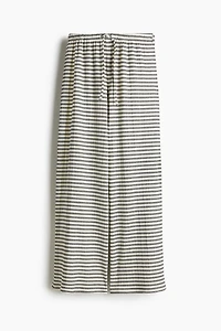 Wide-Leg Drawstring Pants