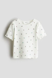 Ribbed Cotton Top