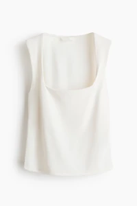 Square-Neck Tank Top