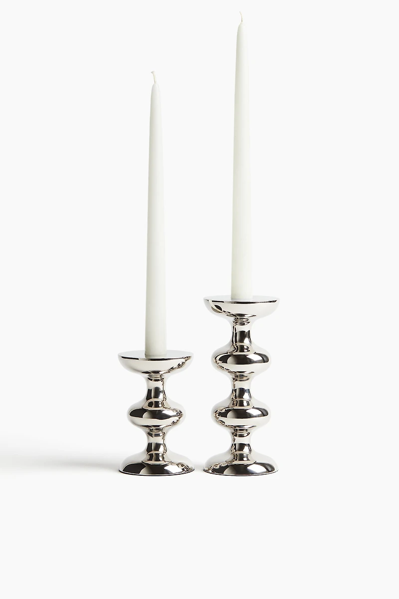 Petit bougeoir en métal