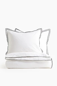 Ensemble de couette lit double en coton