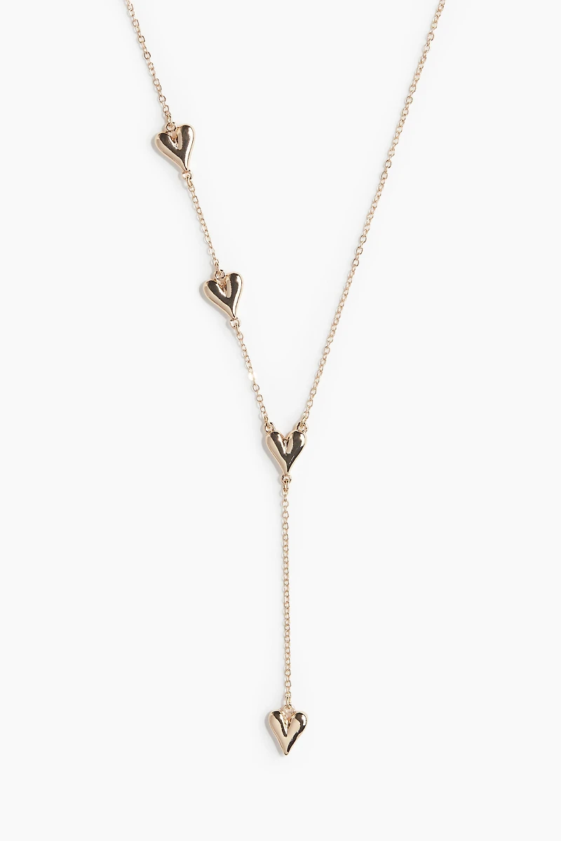 Y-Shaped Pendant Necklace
