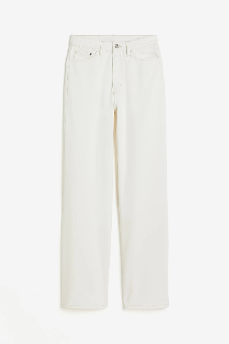 Jean ample Taille très haute