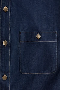 Sleeveless Denim Dress