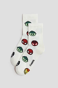 Lot de 5 paires chaussettes à motif