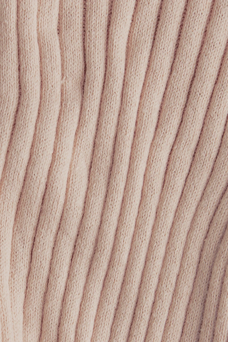 Ensemble 2 pièces en trico de coton côtelée