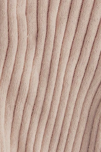 Ensemble 2 pièces en trico de coton côtelée