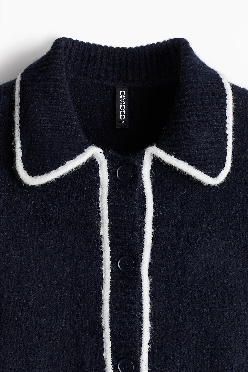 Short-Sleeved Cardigan