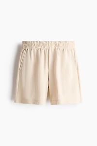 Short décontracté en interlock