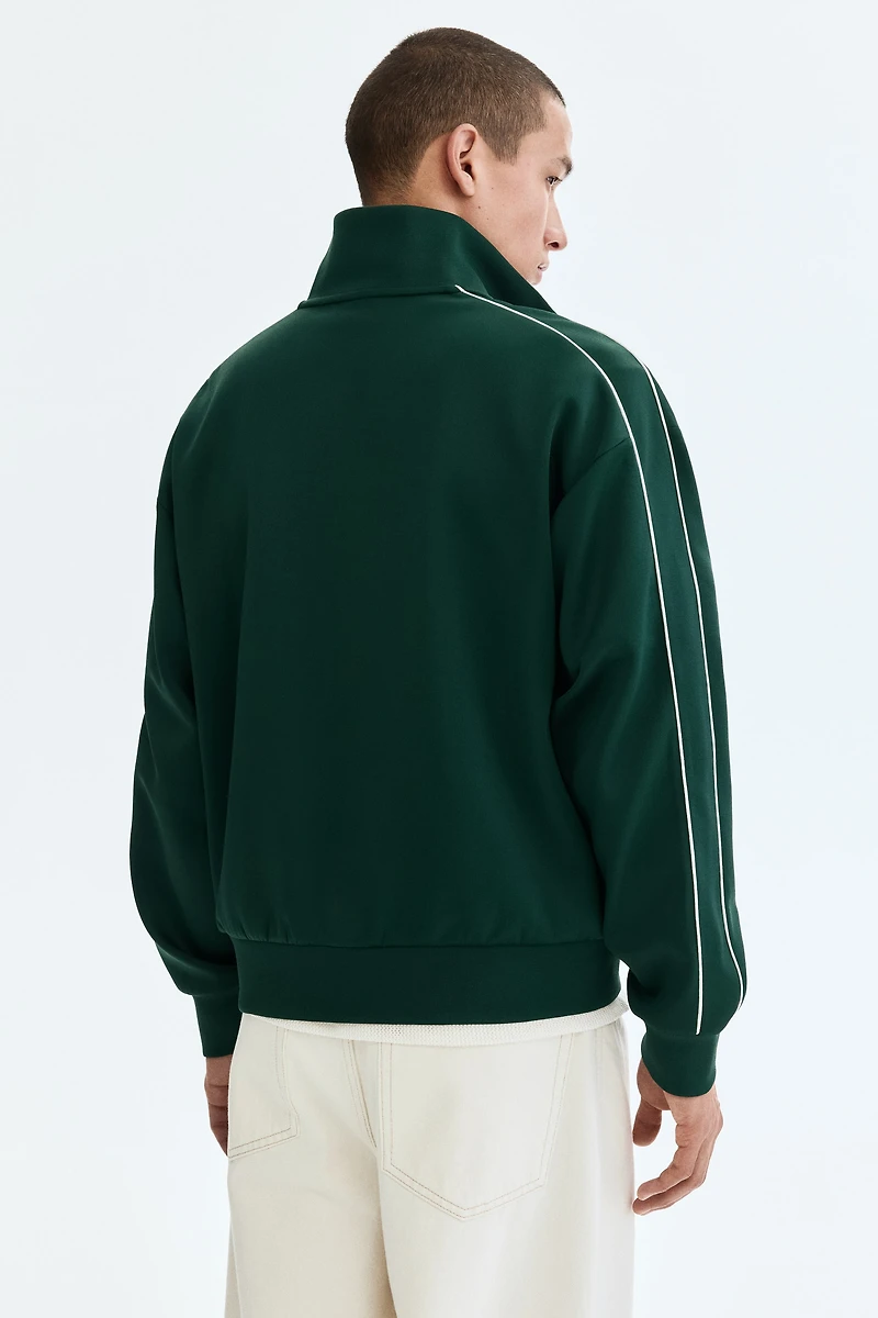 Relaxed-Fit Scuba Track Jacket
