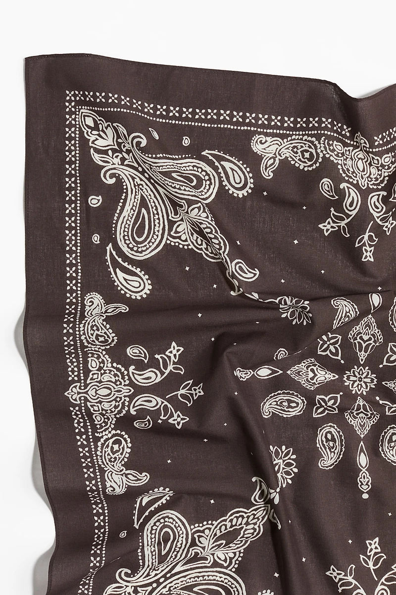 Foulard cravate à motif