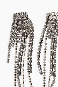 Rhinestone Dangle Earrings