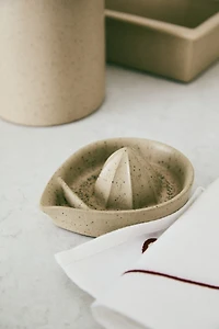 Reactive-Glaze Lemon Squeezer