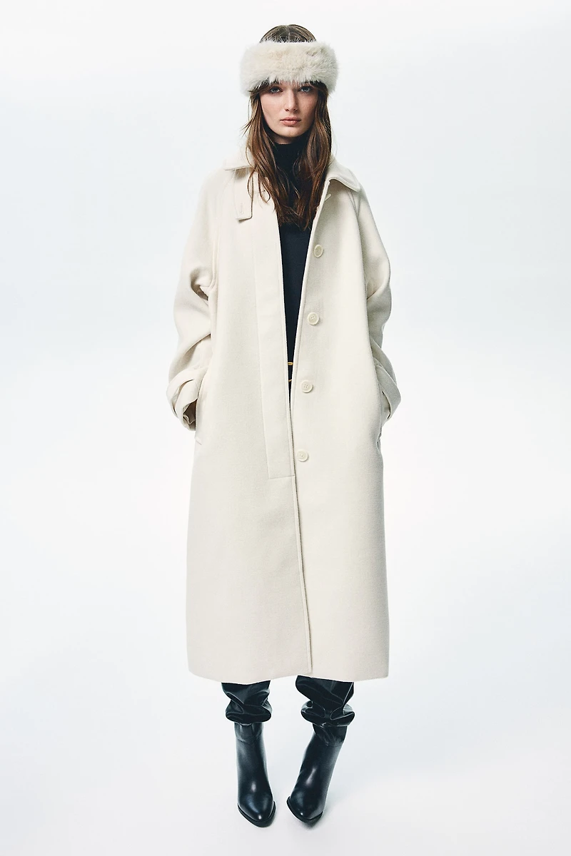 Manteau maxi ample