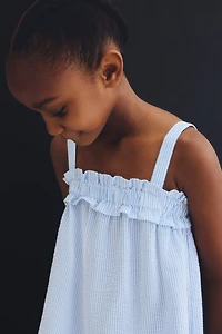 2-Piece Cotton Seersucker Set