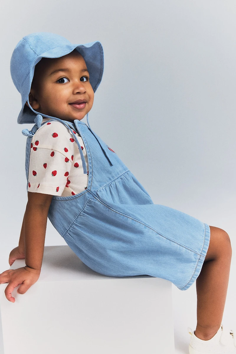 Denim Overalls