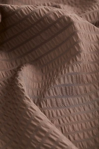 Seersucker Shower Curtain