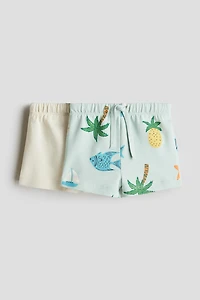 2-pack Cotton Shorts
