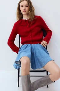 Cardigan with Collar