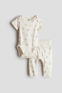 2-Piece Printed Cotton Set