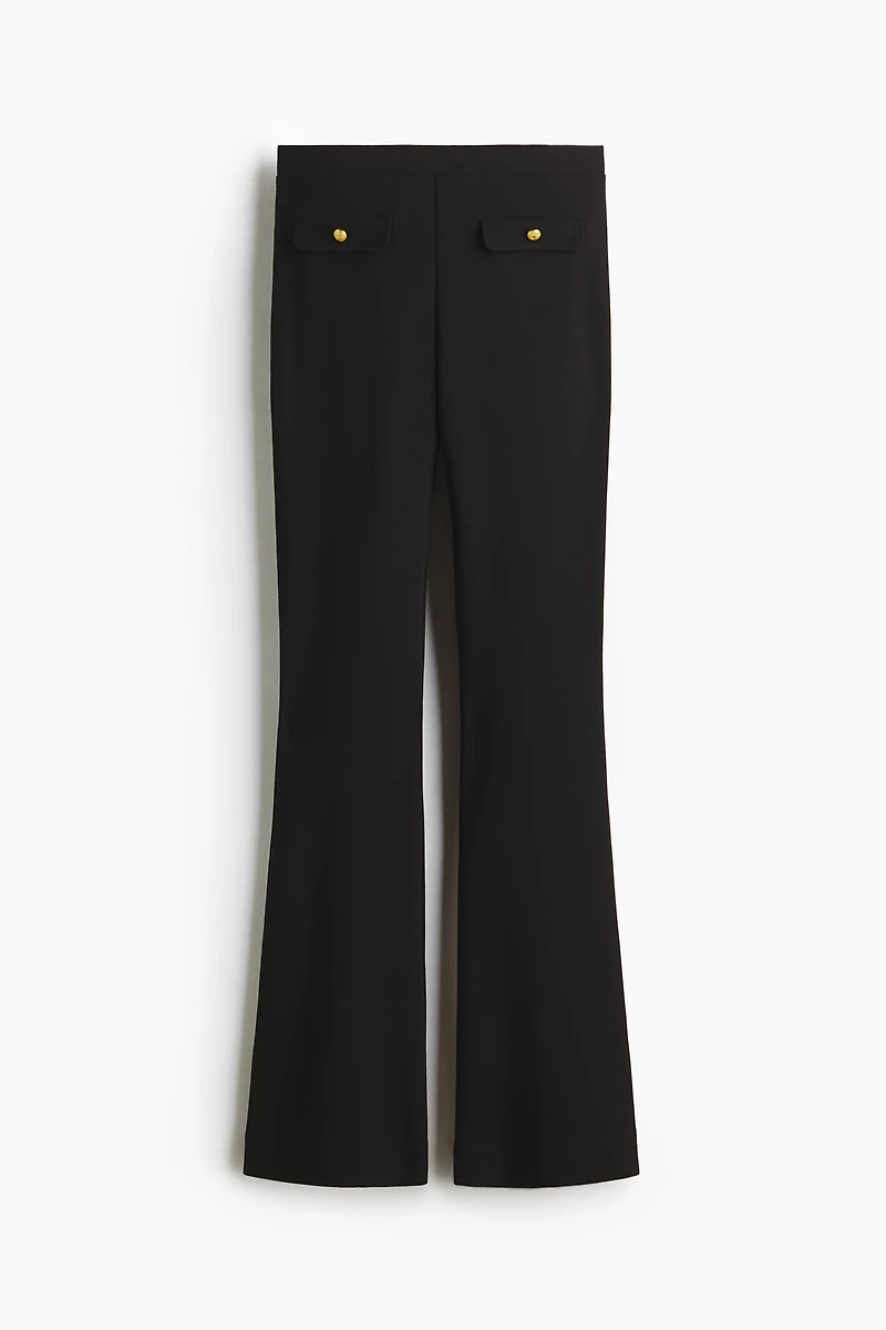 Flared Ponte Pants