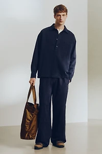 Loose-Fit Pullover Shirt
