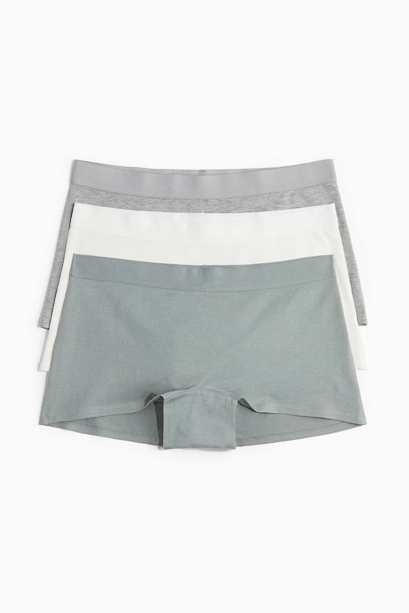 Lot de 3 caleçons boxeurs en coton