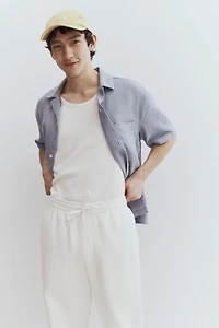 Relaxed-Fit Linen Pants