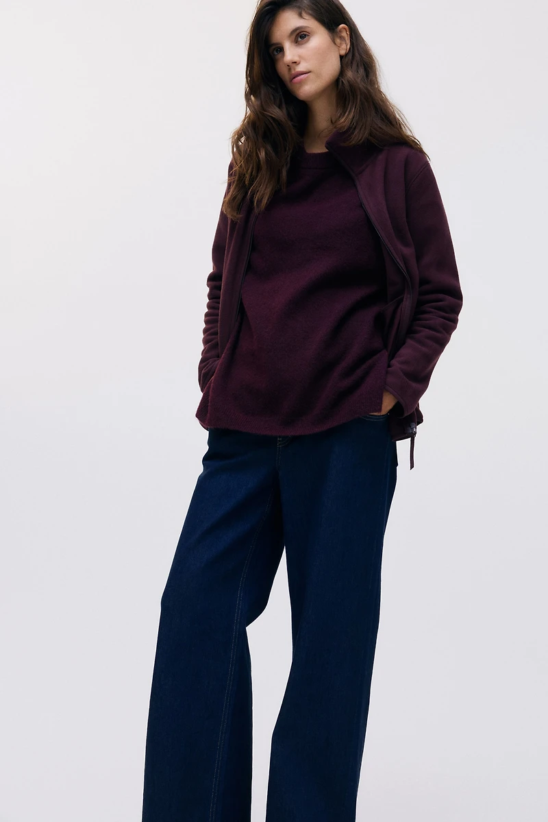 MAMA Before & After Babywearing Fleece Jacket