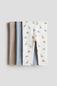 3-pack Cotton Jersey Leggings