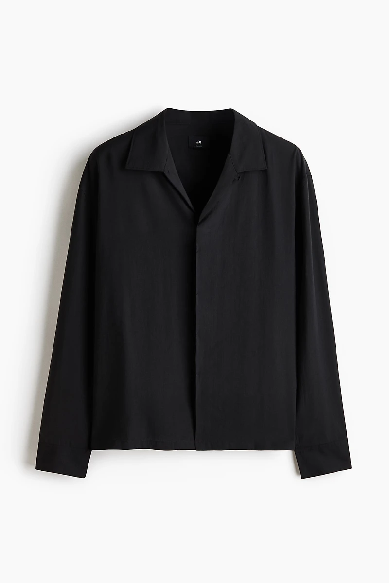 Relaxed-Fit Long-Sleeved Resort Shirt