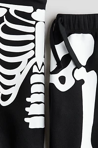 Ensemble 2 pièces en molleton imprimé