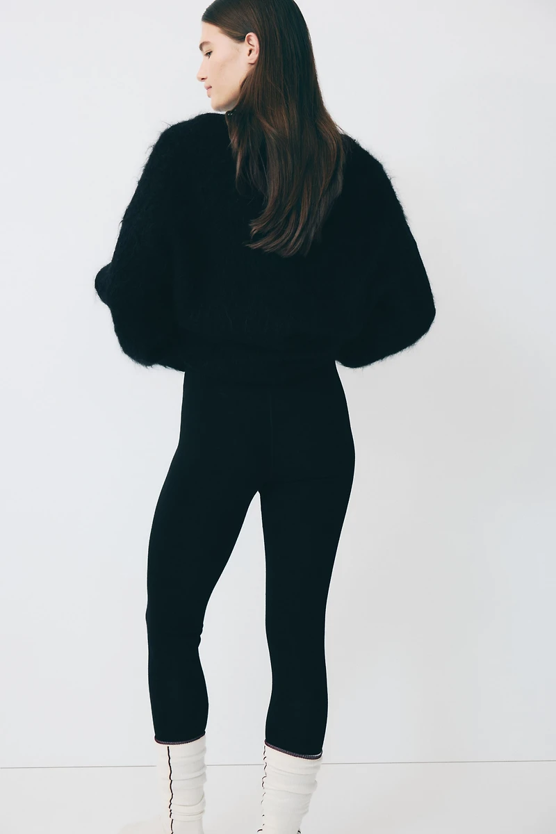 Wool Base-Layer Ski Leggings