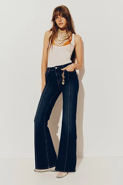 Flared High Jeans