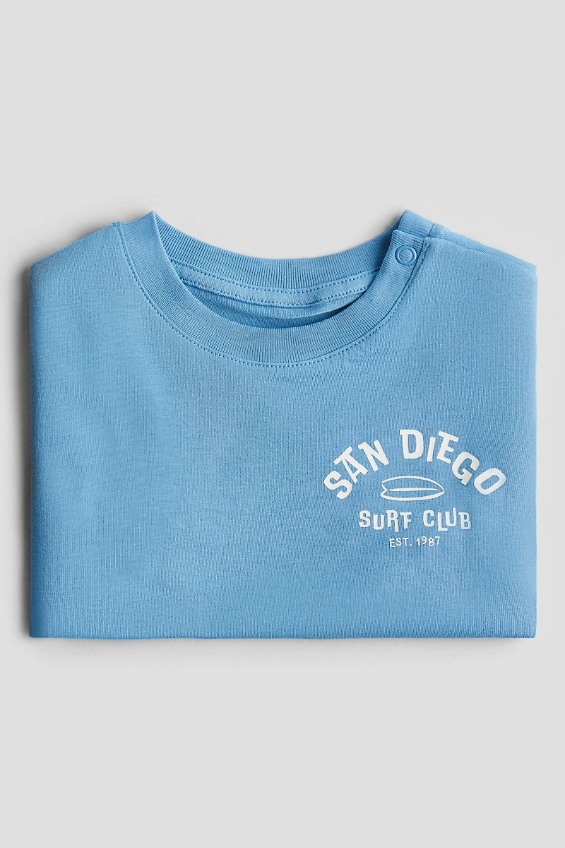 Printed Cotton T-Shirt
