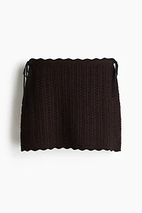 Crochet-Look Beach Skirt