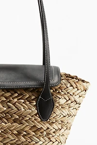 Straw Shoulder Bag